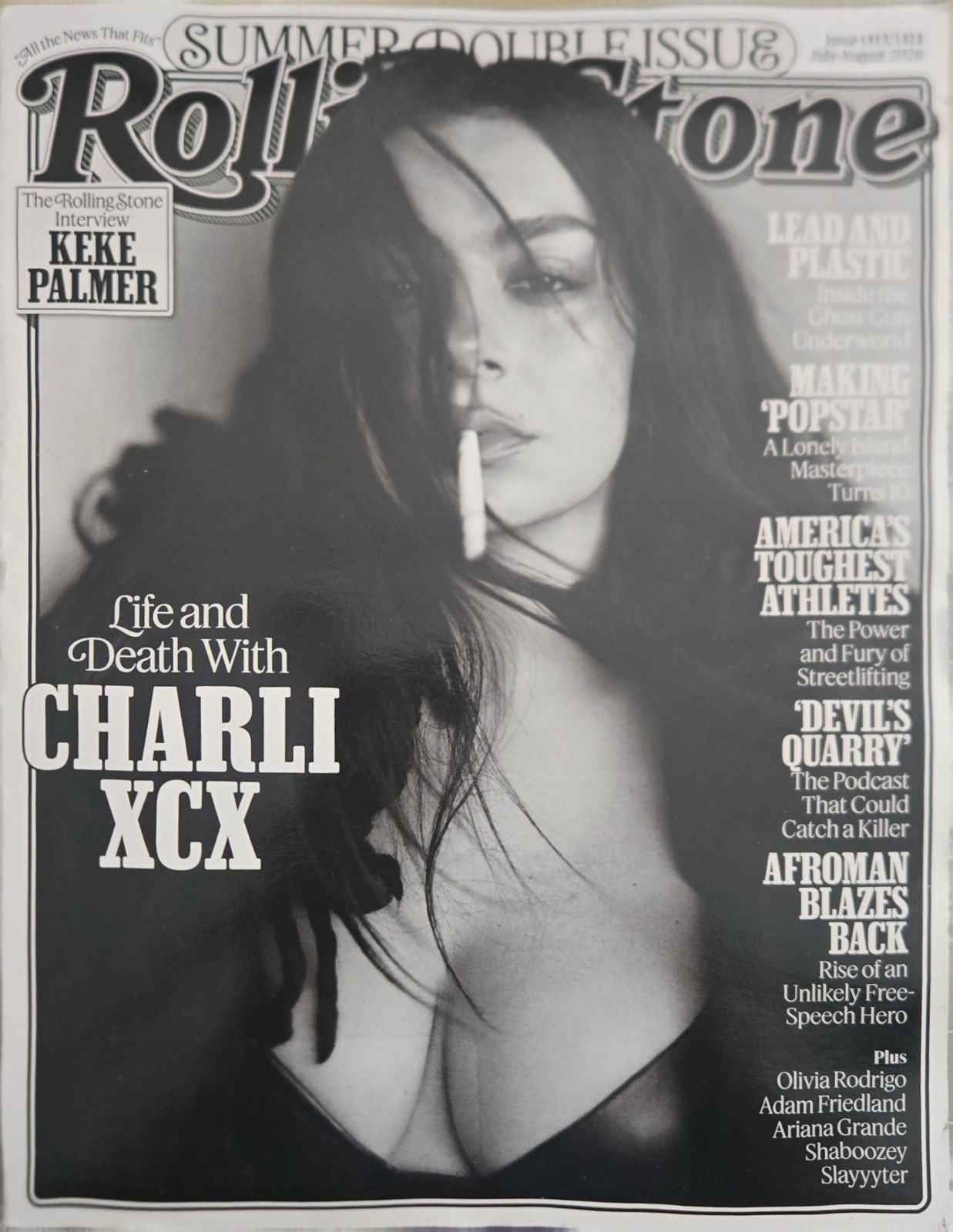 CHARLI XCX – ROLLING STONE MAGAZINE – JULY-AUGUST 2026 issue 1413/1414