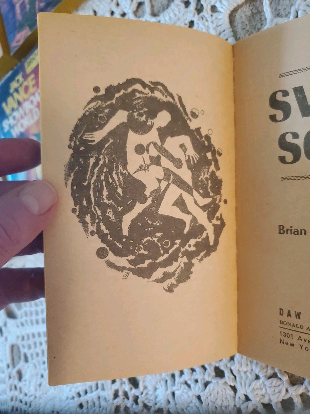 Swan Song by Brian M. Stableford DAW No. 149 1st 1975 Good