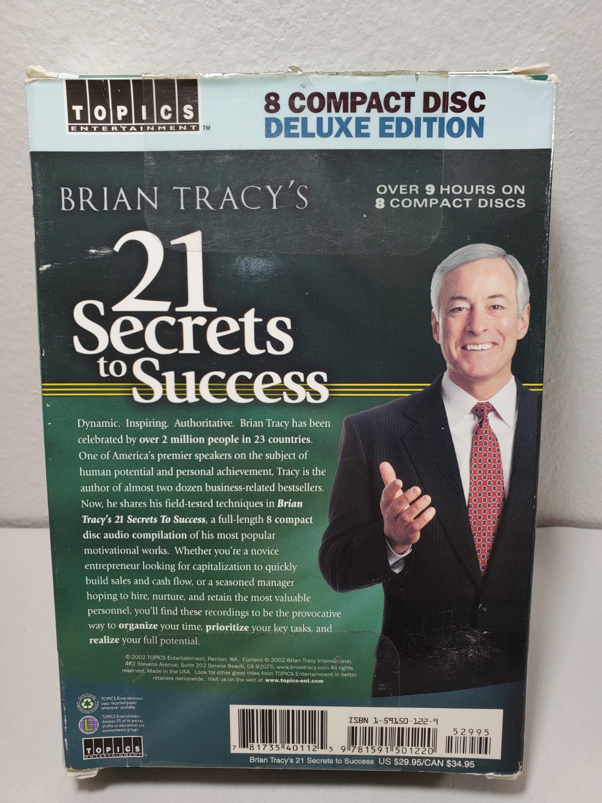 Brian Tracys 21 Secrets to Success Audio CD Set By Tracy, Brian