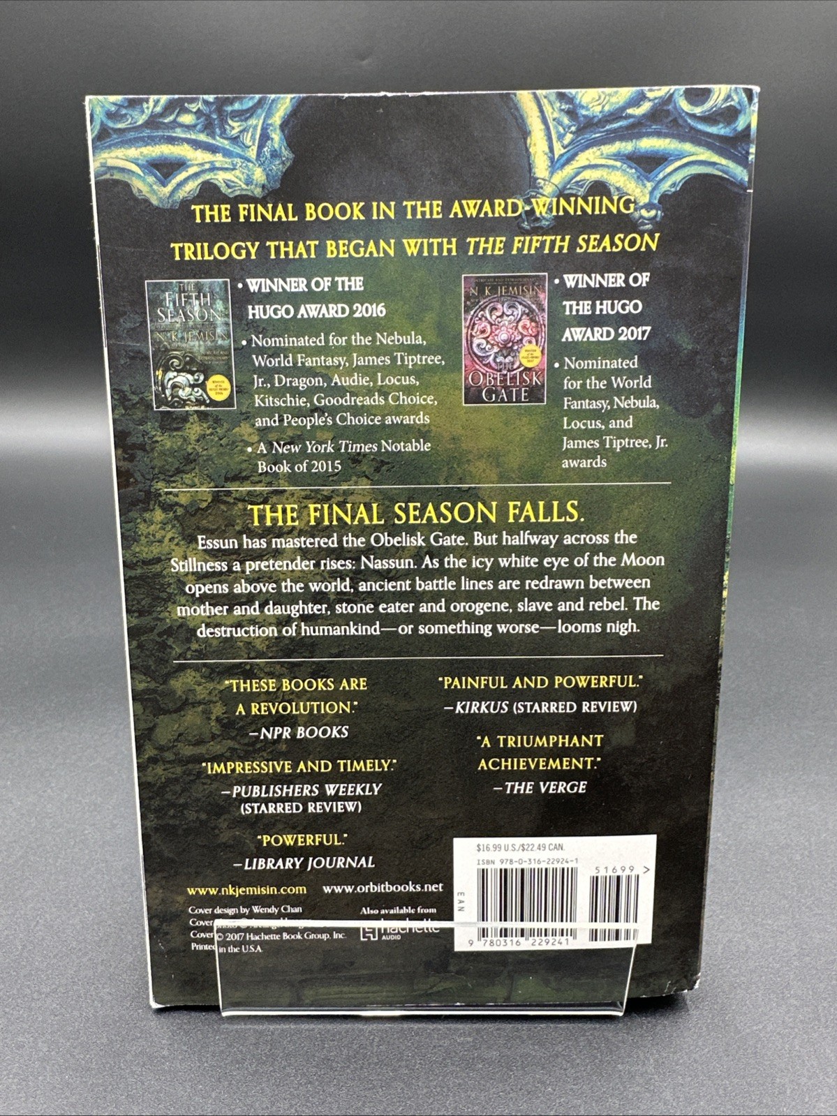 Stone Sky by N. K. Jemisin (2017, Trade Paperback) 1st Edition