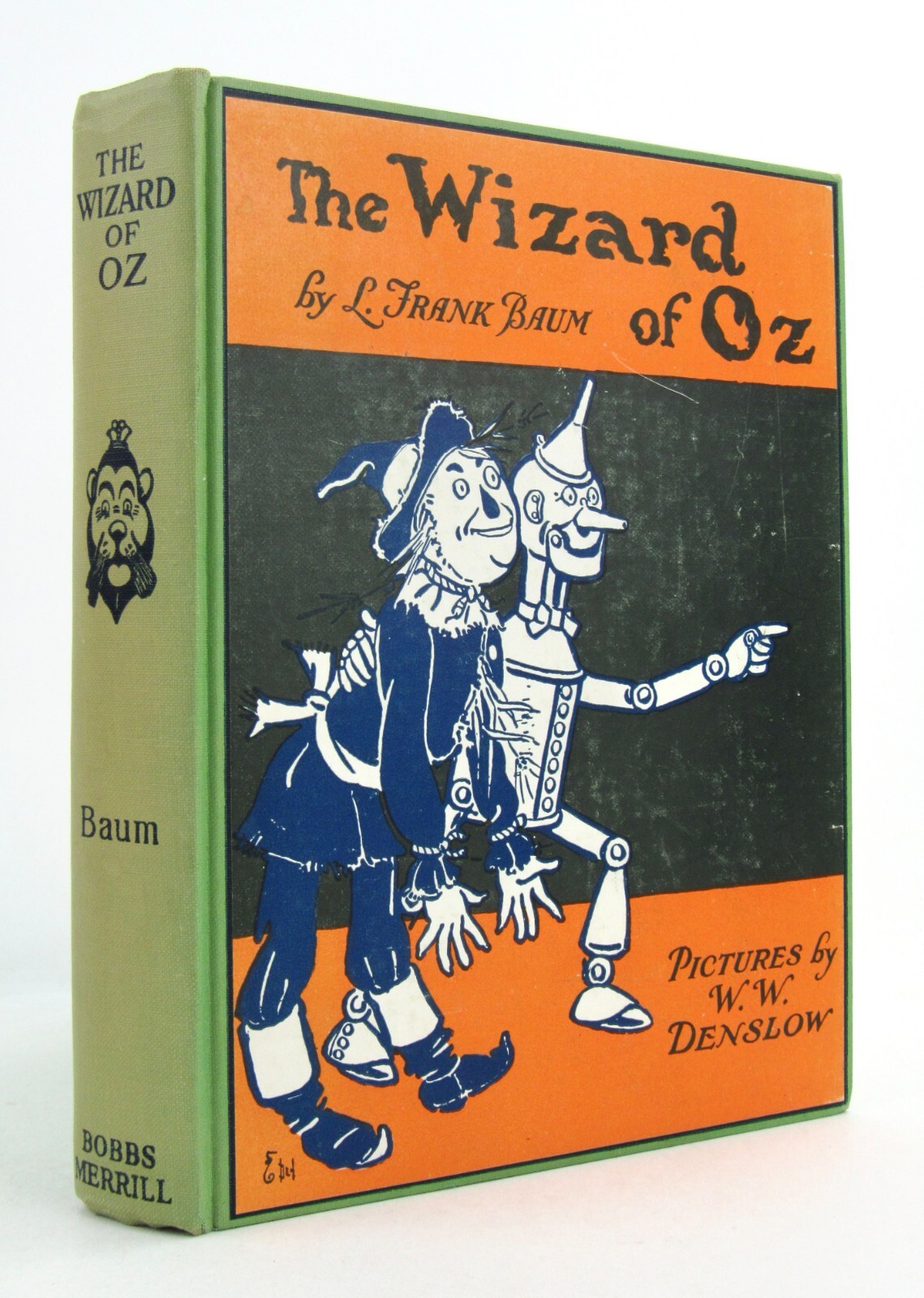 THE NEW WIZARD OF OZ by L Frank Baum & W.W. Denslow 5th Edition 8 plates Nr Fine