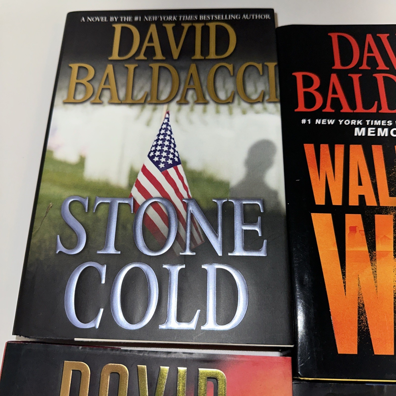 David Baldacci Thrillers / Lot Of 9 Hardcovers/DJ All First Editions