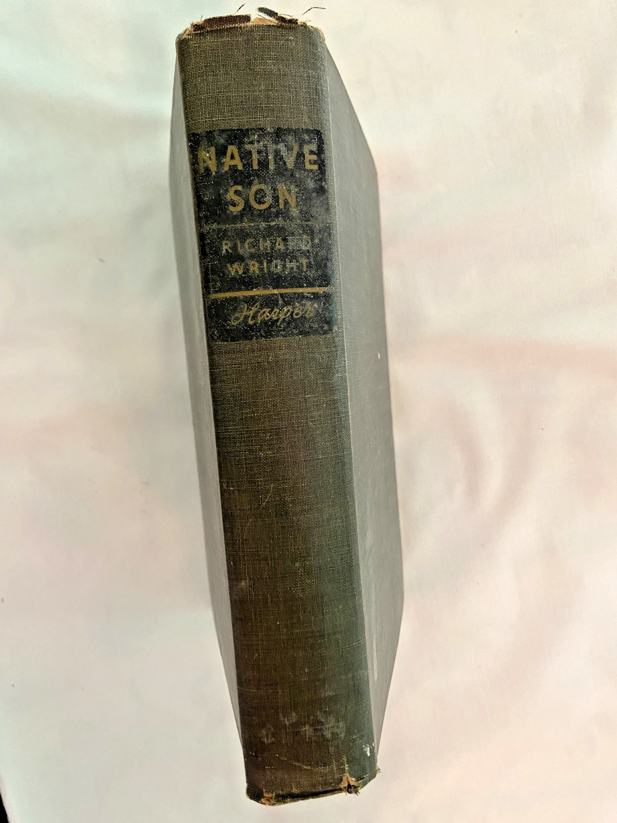 Native Son by Richard Wright (1940) First Edition, Hardcover Novel
