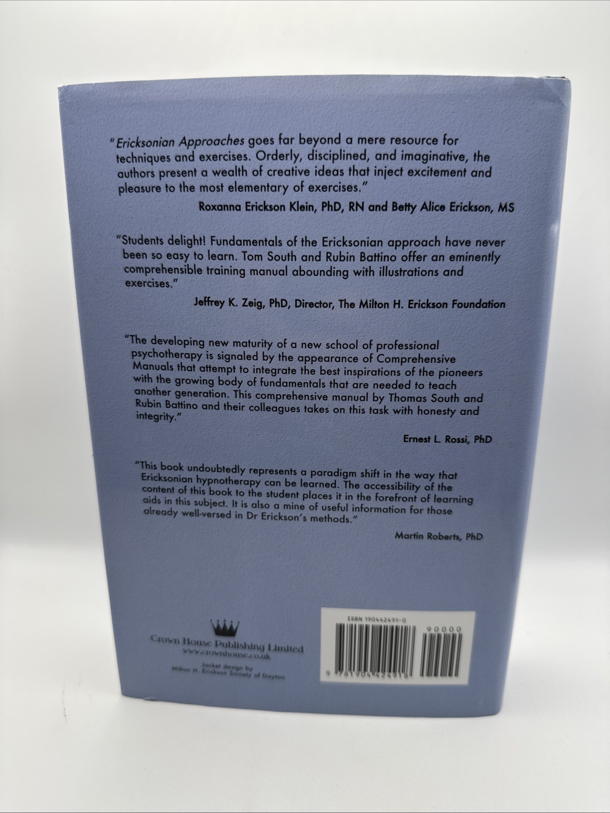 Ericksonian Approaches : A Comprehensive Manual 2nd Ed. by Rubin Battino (2005)