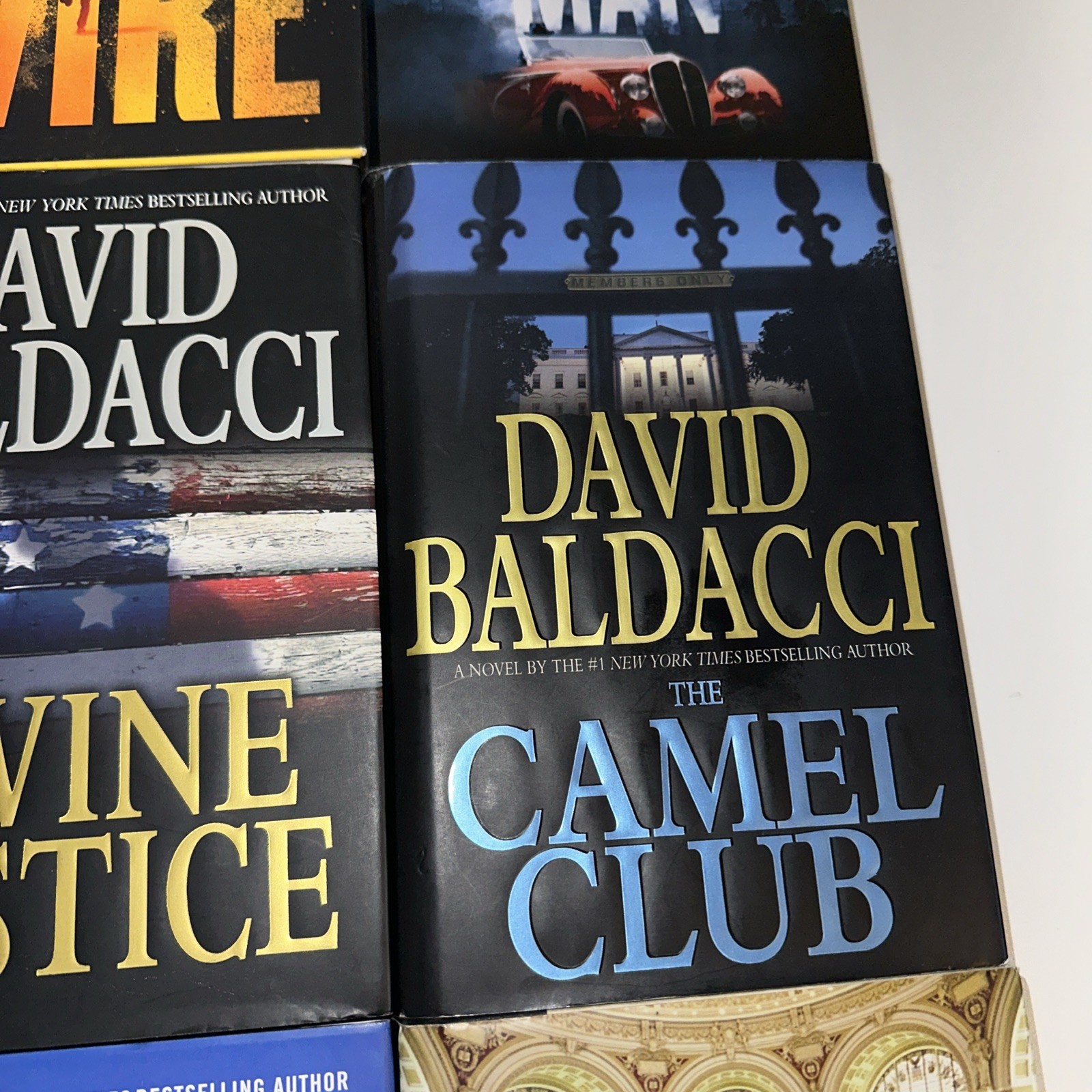 David Baldacci Thrillers / Lot Of 9 Hardcovers/DJ All First Editions
