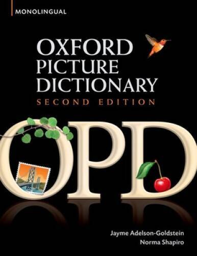 Oxford Picture Dictionary (Monolingual English) – Paperback – GOOD