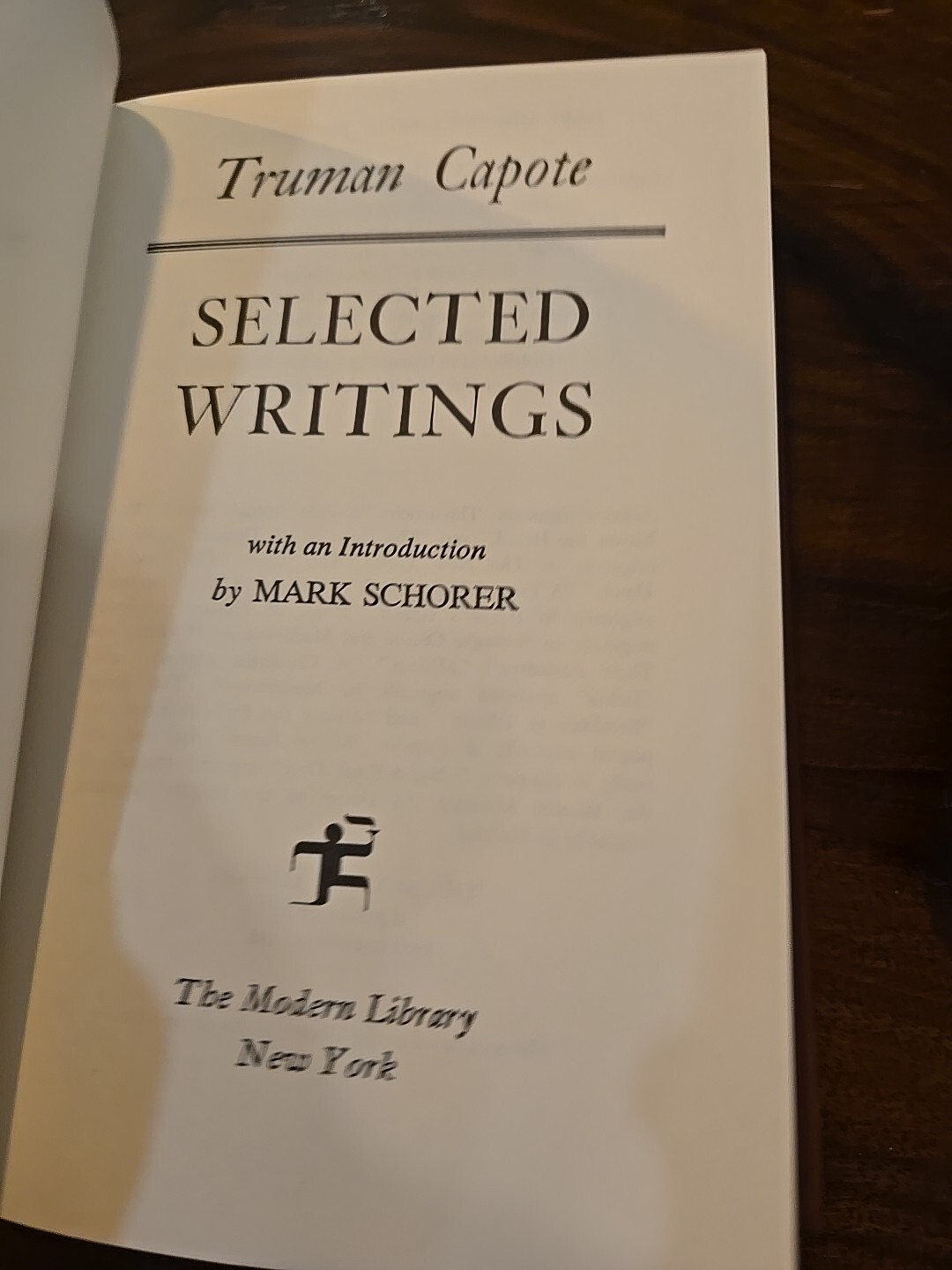 Breakfast At Tiffany’s, & Selected Writings By Truman Capote (Set Of 2)