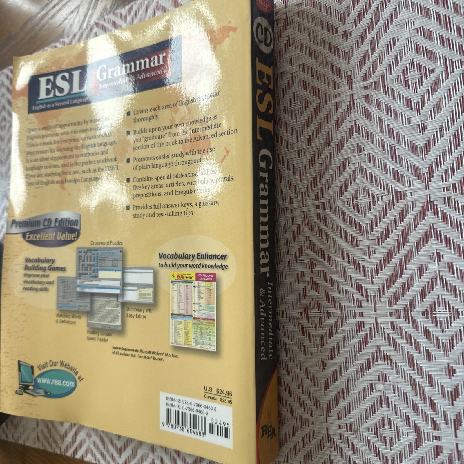 English As a Second Language Ser.: ESL Intermediate/Advanced Grammar