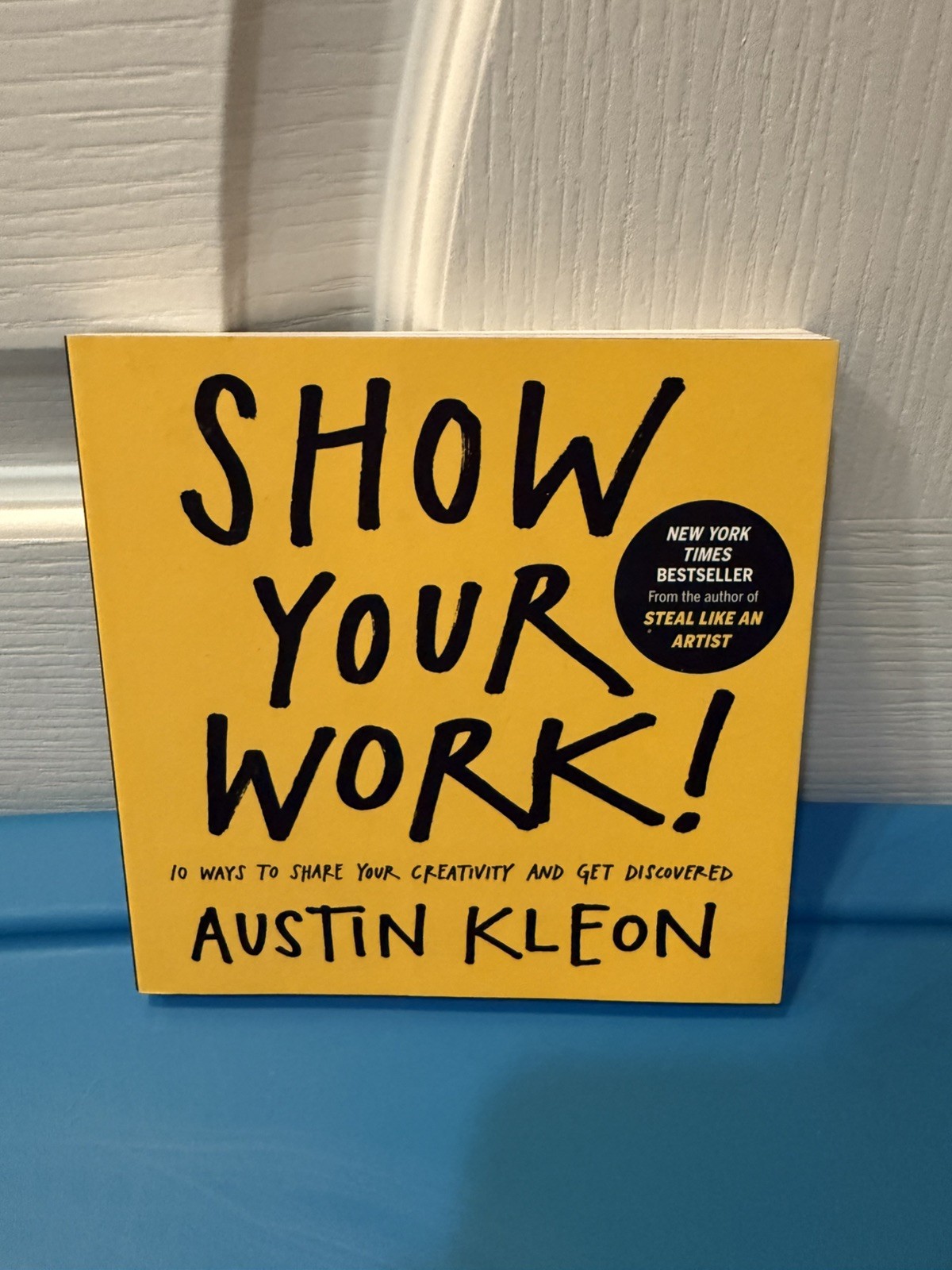 Austin Kleon Steal Like an Artist, Show Your Work 2 Books paperback VG condition