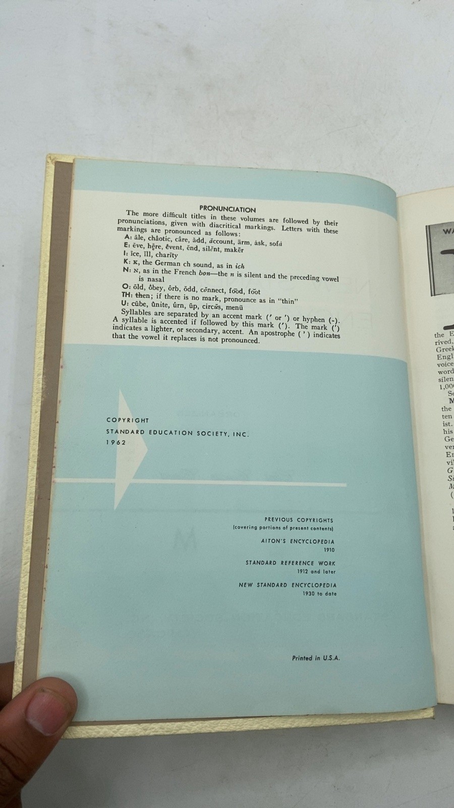 New Standard Encyclopedia Hardcover 1962