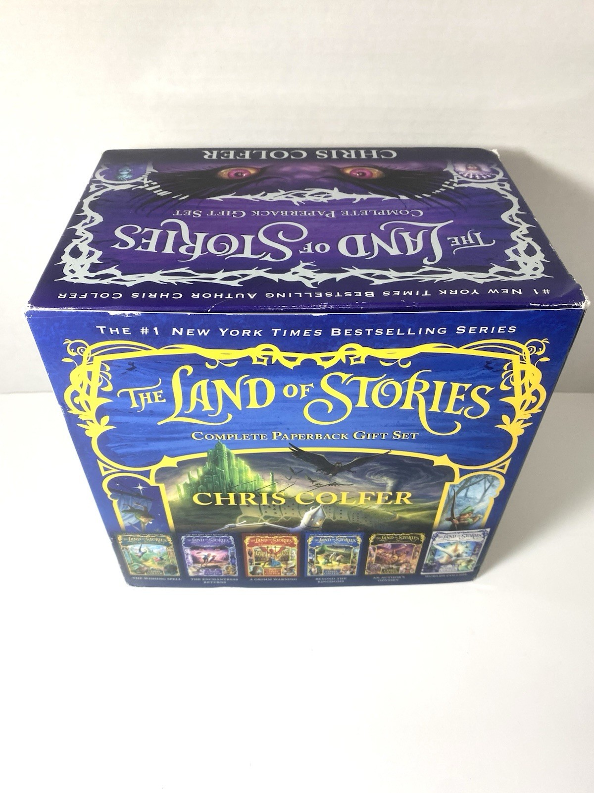 Land of Stories Complete Paperback Gift Set by Chris Colfer (2018, Trade…