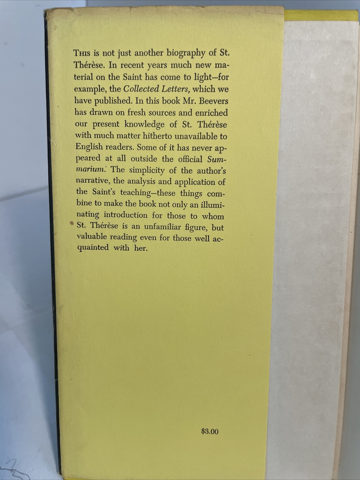 John Beevers: Storm of Glory: St. Therese of Lisieux; CARMELITES, SPIRITUALITY