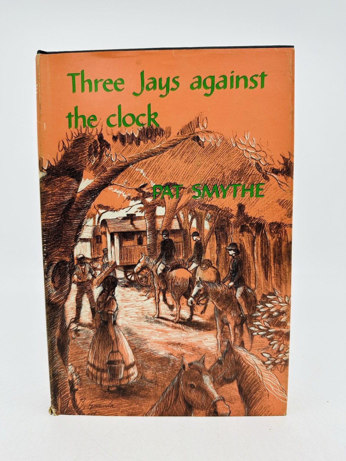 Pat Smythe 3 Bk Lot HC DJ Three Jays Series 1958 1959 First Edition equestrian