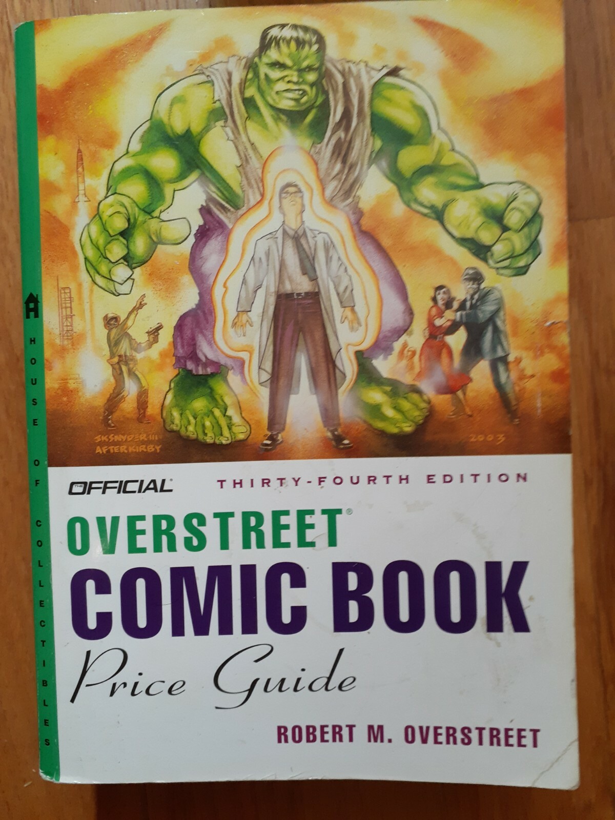 The Official Overstreet Comic Book Price Guide 34th edition, 2004, 960 pages