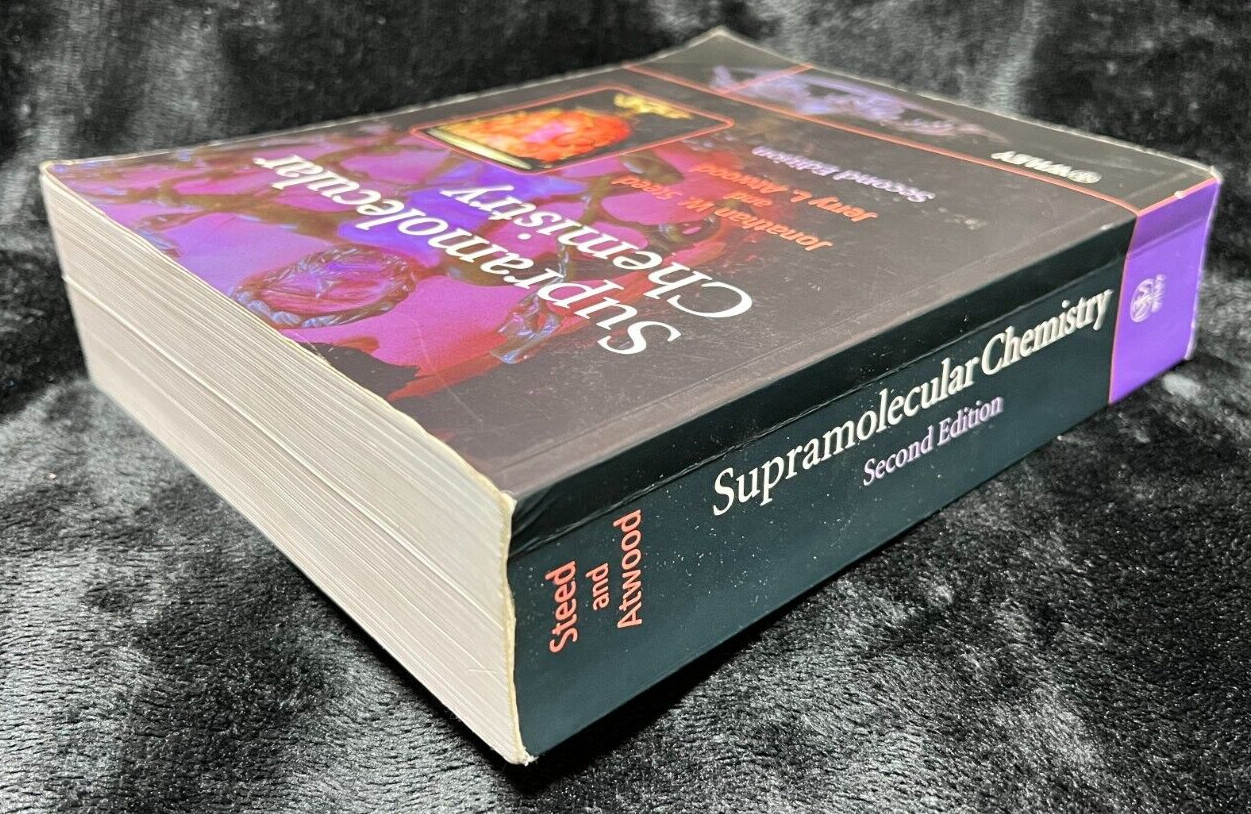 Supramolecular Chemistry 2nd Edition Jonathan W. Steed Jerry Atwood VG (English)