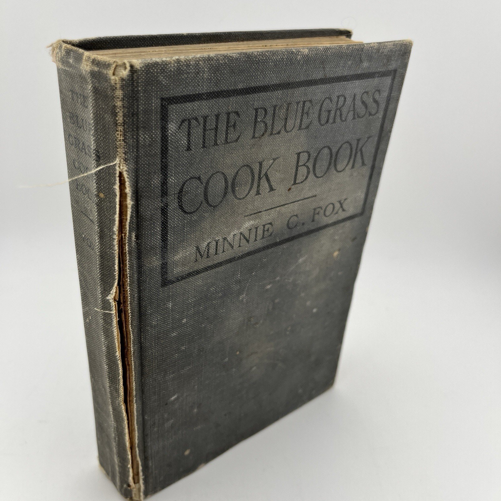 The Blue Grass Cook Book MINNIE C. FOX 1st Edition 1st Printing 1904