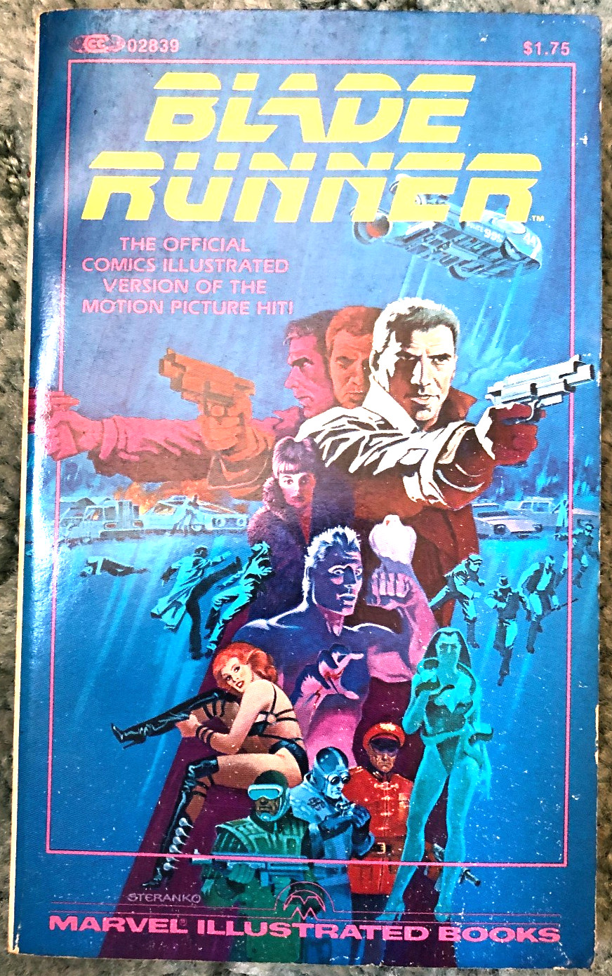 Blade Runner, Marvel Illutrated Books, 1982 paperback, Philip K Dick