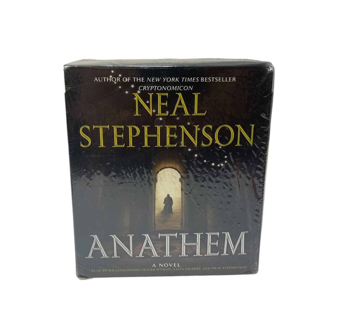 Anathem by Neal Stephenson 2008 Compact Disc 28 CD Unabridged Edition NEW Sealed