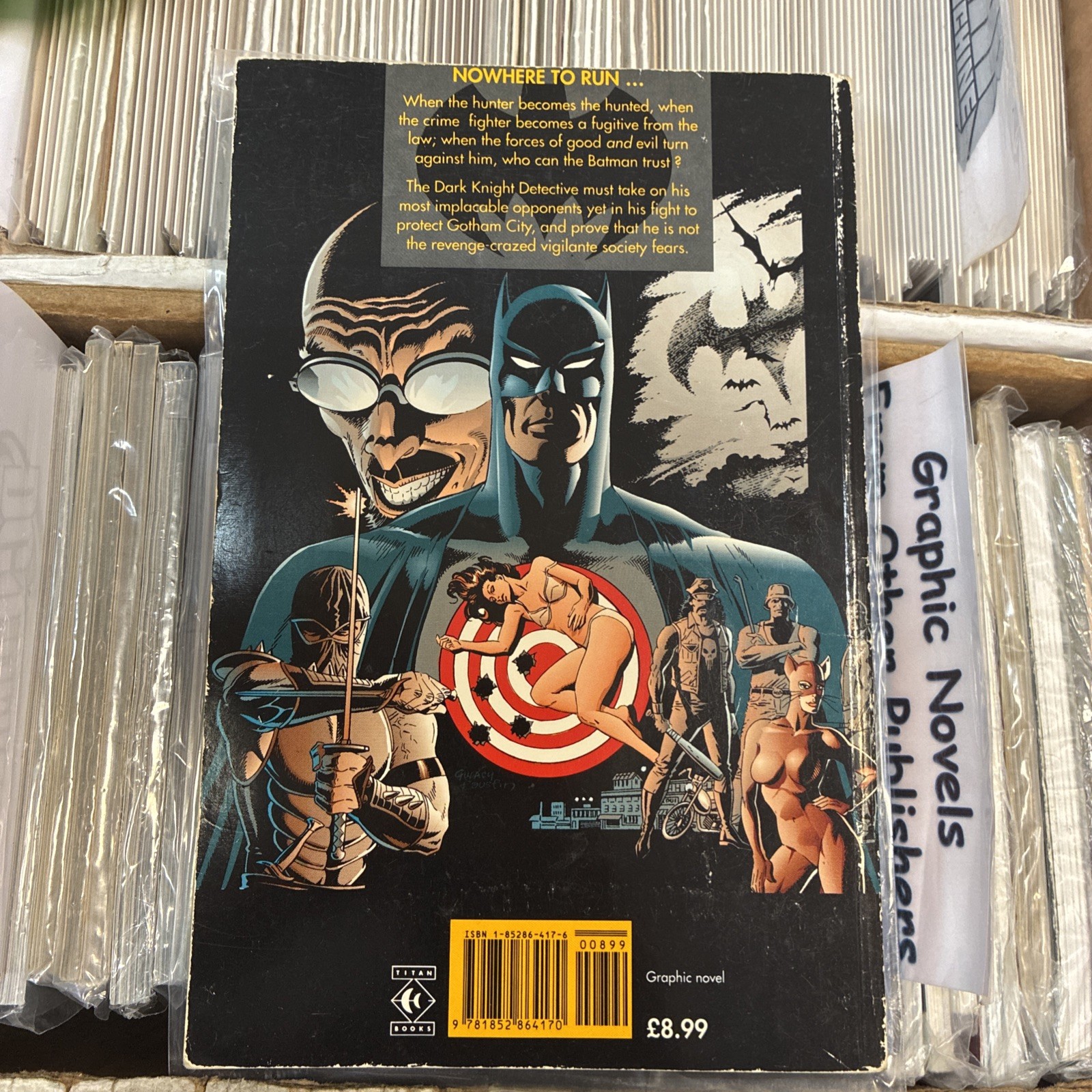 Batman Prey Graphic Novel TPB, 1992, First British Edition,Titan Books DC Comics