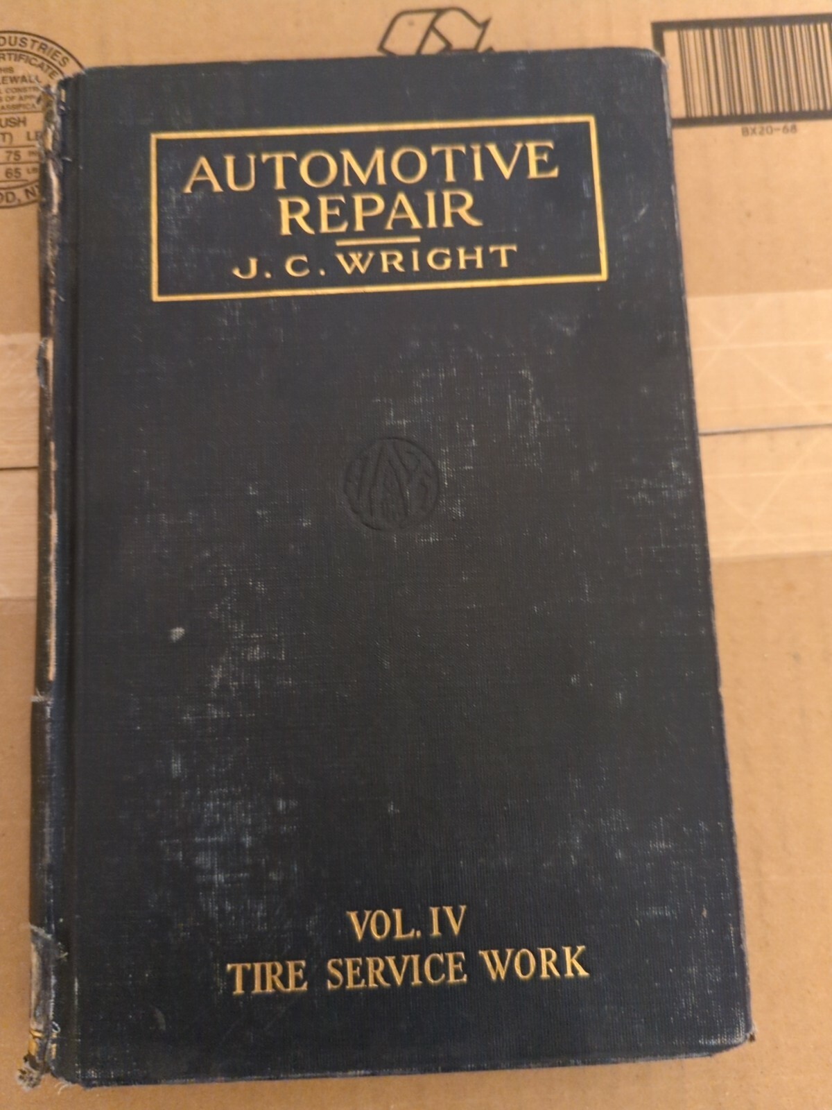 1921-22 Automotive Repair Vol. I-IV General Repair Work Electrical J.C. Wright