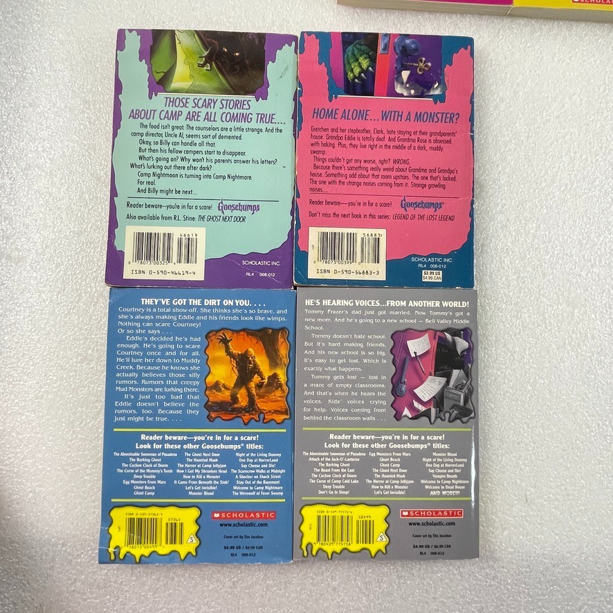 Goosebumps Lot of 29 by RL Stine – Apple Fiction 1990s-2010s – TPB