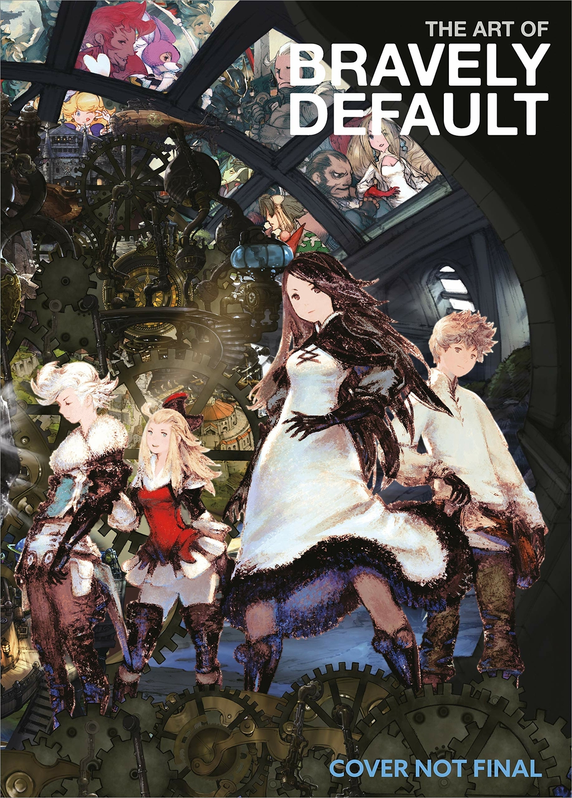 The Art of Bravely Default 256pages in English