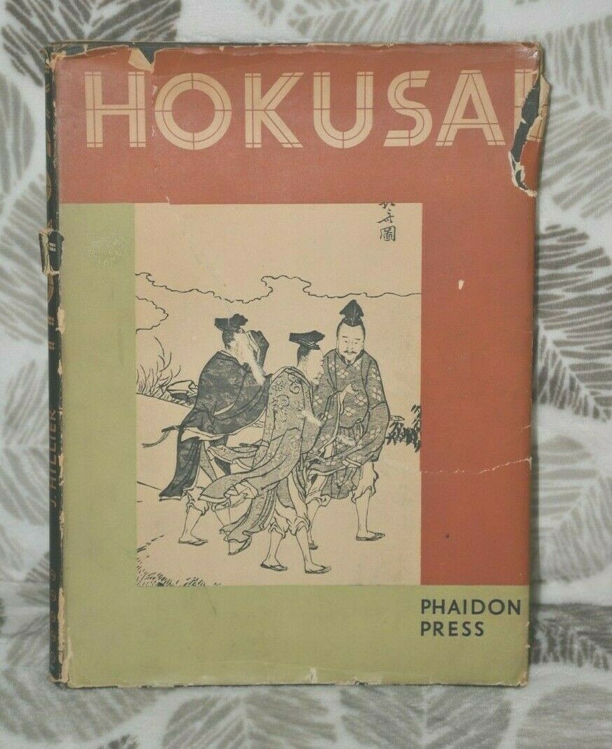 HOKUSAI by J. HILLIER, 1955 FIRST EDITION HC w/ DJ