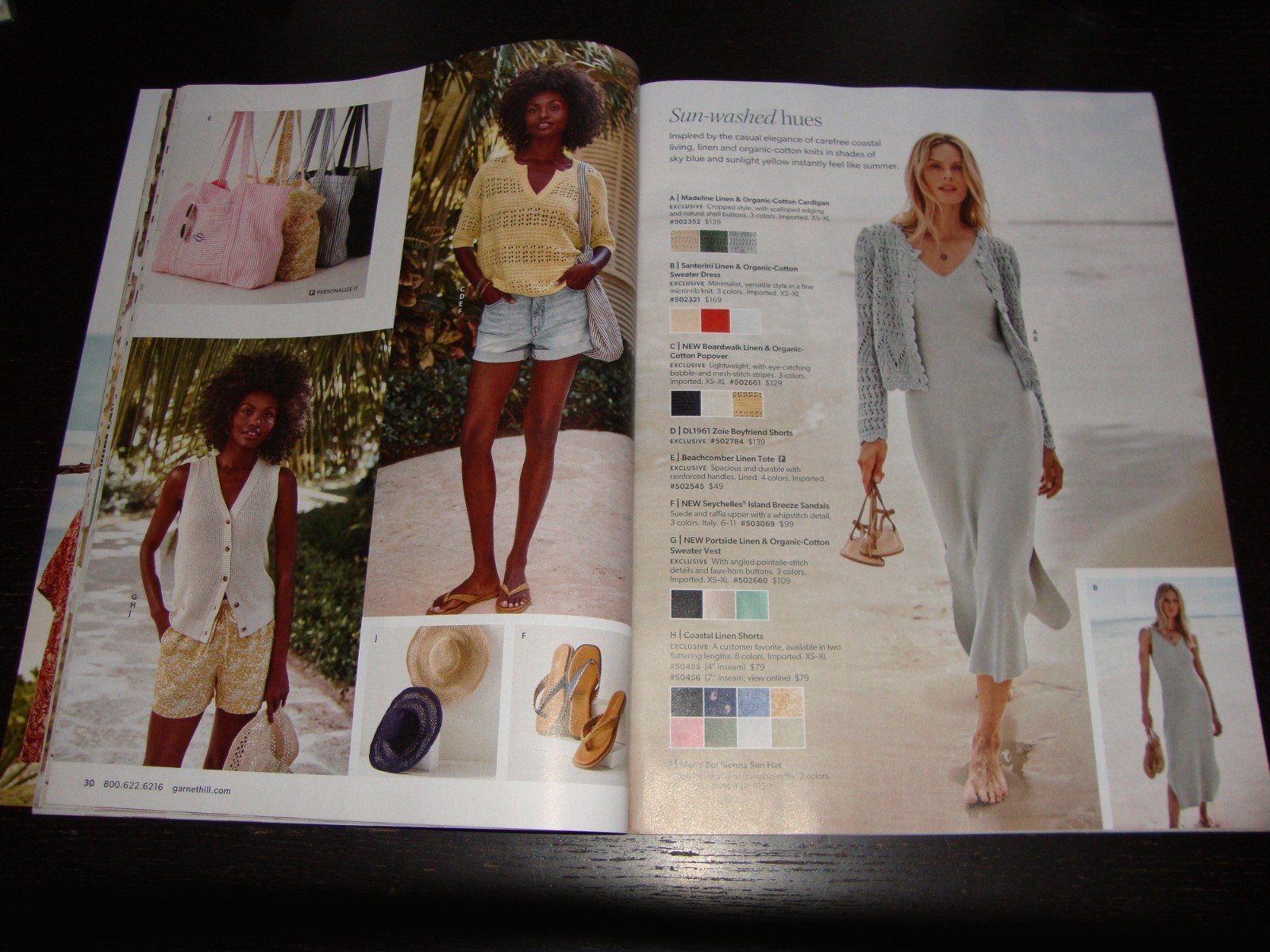 GARNET HILL Fashion – Swimwear – Home Decor CATALOG June 2025 – 116 Pages