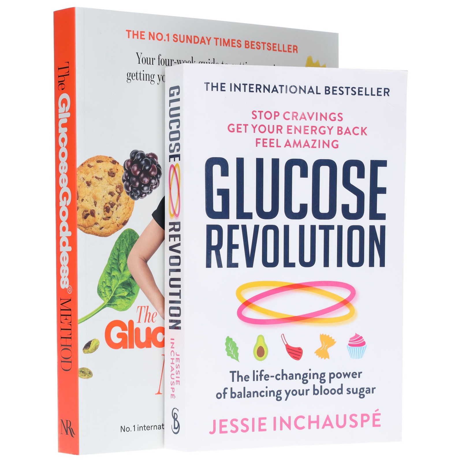 Glucose Revolution & The Glucose Goddess Method By Jessie Inchauspe 2 Books