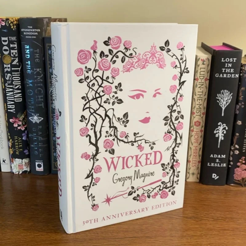 SIGNED | Wicked by Gregory Maguire | 30th Anniversary Edition UK (Glinda Cover)