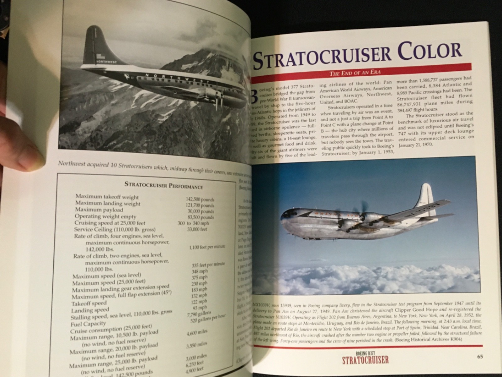BOEING 377 STRATOCRUISER AirlinerTech Volume 9 Aircraft Nicholas Veronico NEW PB