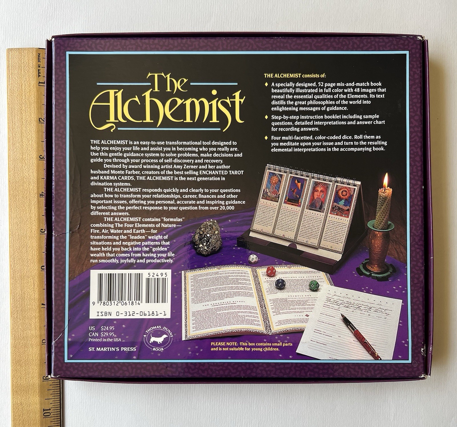 The Alchemist Amy Zerner Monte Farber Complete Boxed Set Book Dice 1st Ed
