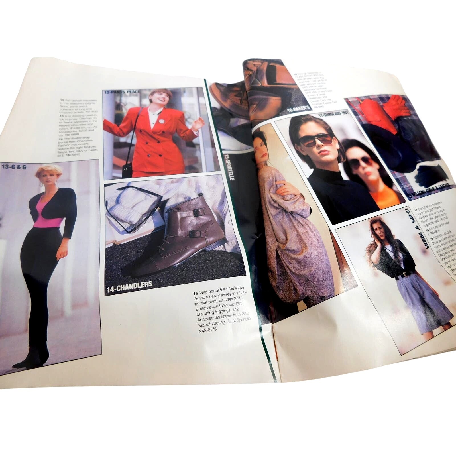 Vintage 1988 Roosevelt Field Mall Fall Fashion Catalog Rare 80s Style Guide