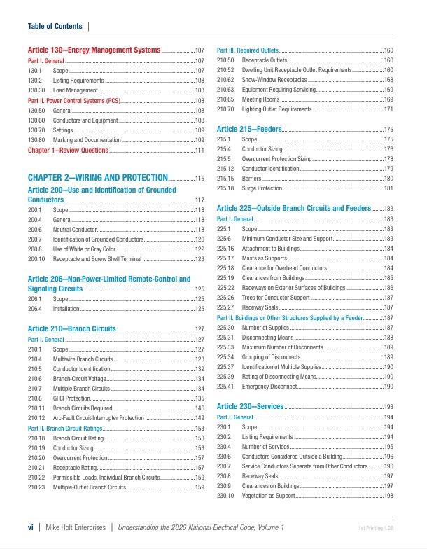 2026 Understanding the NEC, Volume 1 & 2 Textbook Set