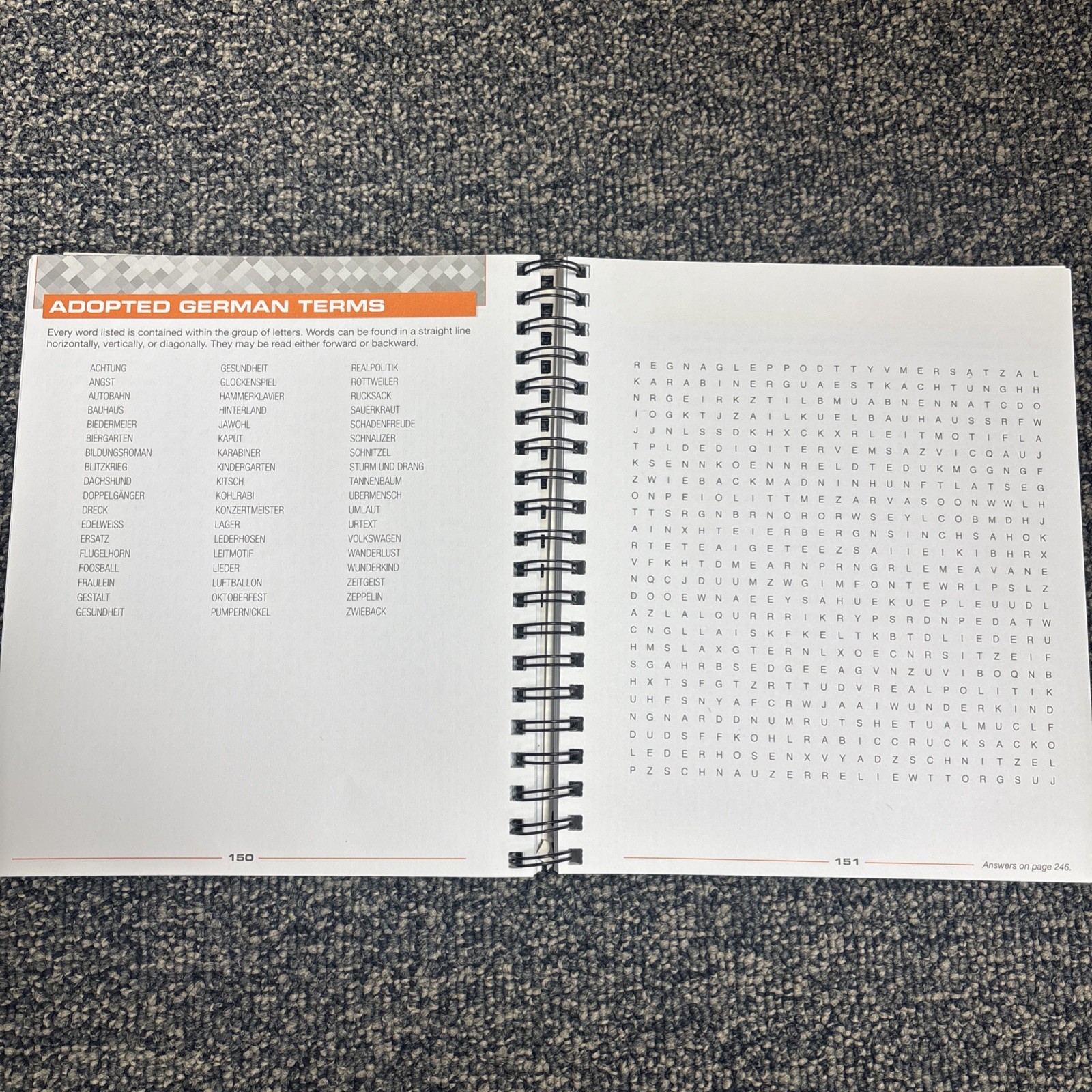 Brain Games – Extreme Word Search (256 Pages) (Spiral Bound, Comb or Coil)