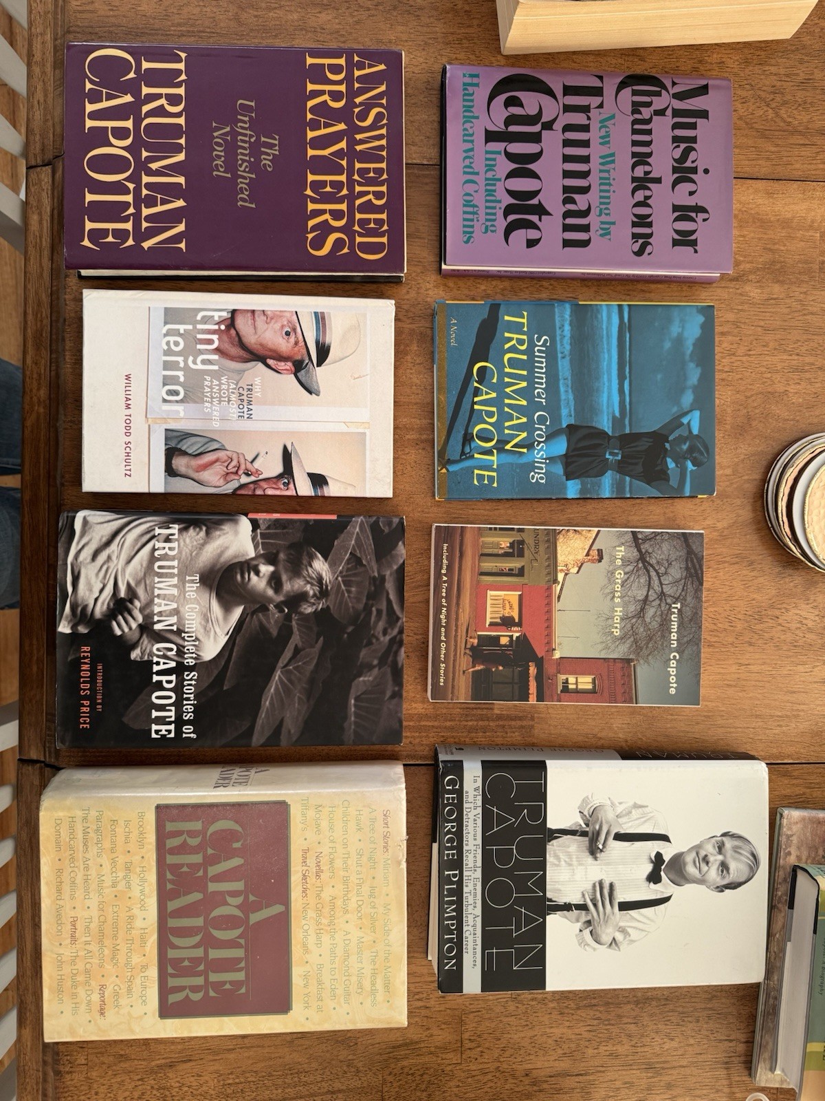 Truman Capote Book and Movie Set – 22 Books And 9 Videos By And About Capote