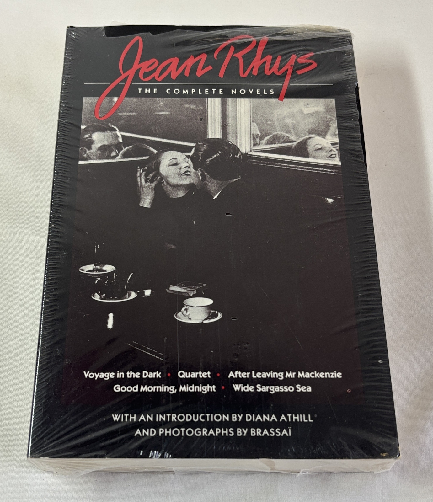 SEALED tpb ~ JEAN RHYS The Complete Novels ~ cello is torn across top, down side