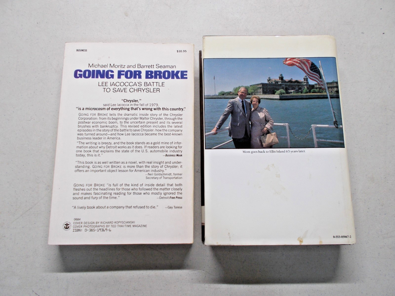2 LEE IACOCCA # MIXED HC W/DJ TRADE PB GOING FOR BROKE AN AUTOBIOGRAPHY