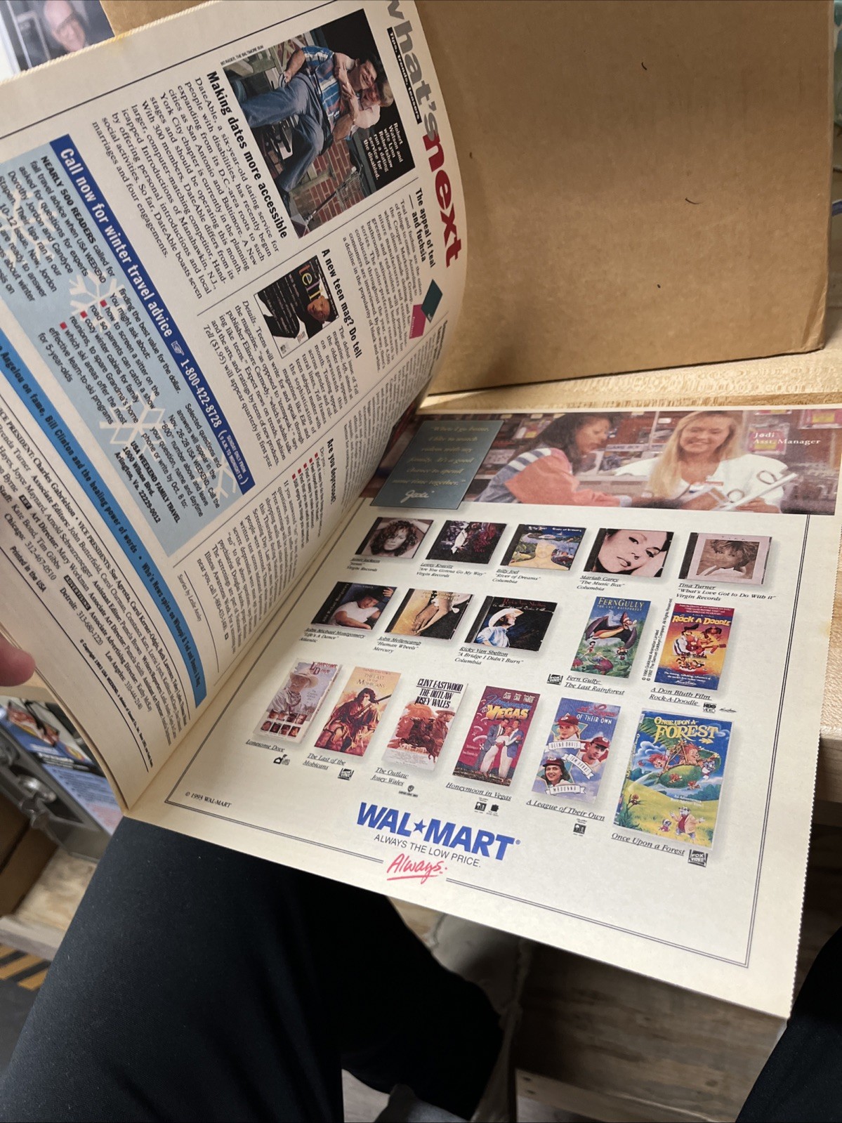 USA Weekend Mag Shaquille O’Neal October 1-3 Detroit News/Free Press. Box 133