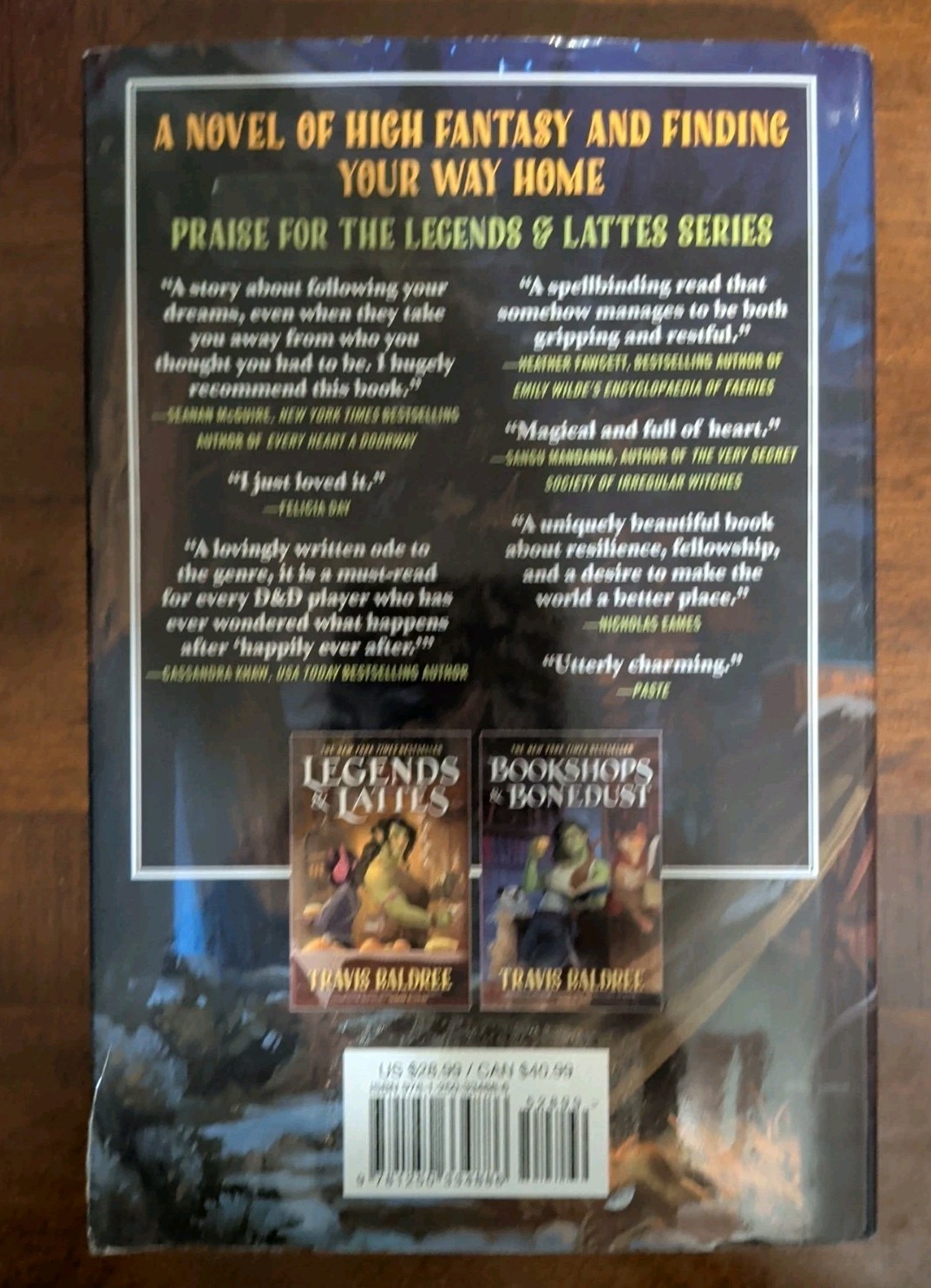 Brigands & Breadknives (Legends & Lattes) by Travis Baldree (Hardcover), NEW