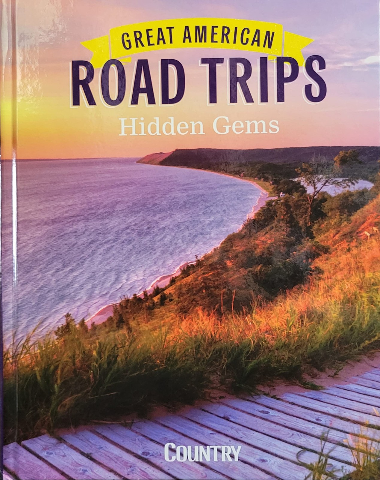 Great American Road Trips Hidden Gems Hard Cover Book, 192 Pages, 8.25″x11″