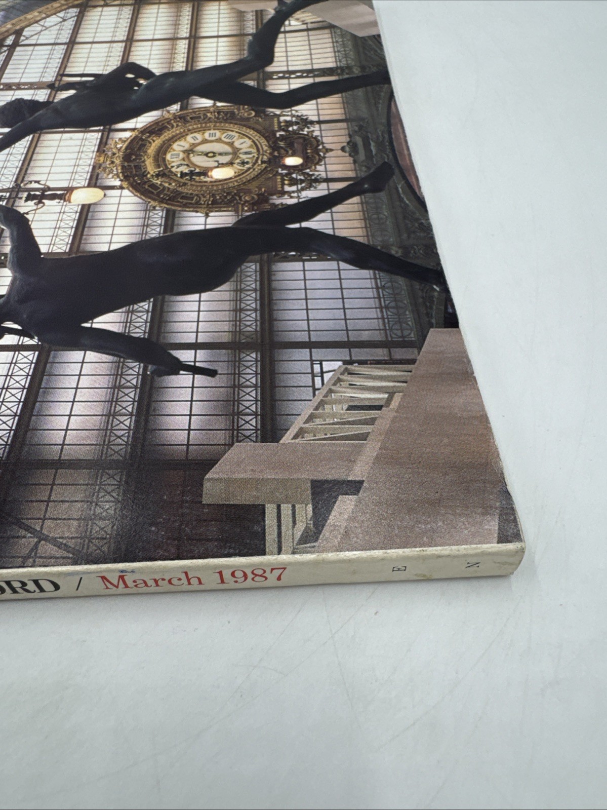 Vtg Architectural Record Magazine March 1987 Musee d’Orsay Paris Cover Art