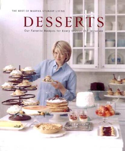 Desserts (Best of Martha Stewart Living) – Paperback – VERY GOOD