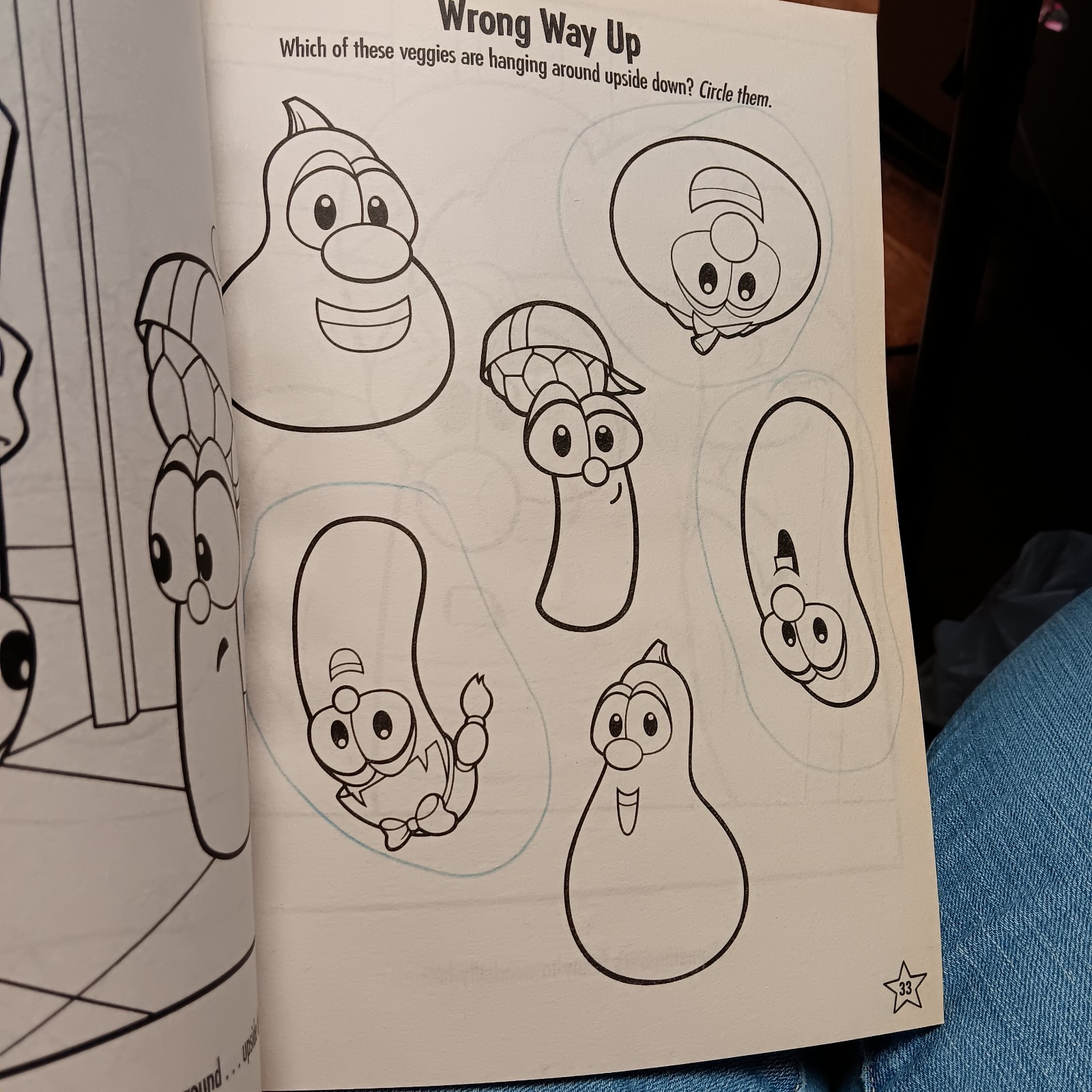 Big Idea VeggieTales Veggie Fever Jumbo Coloring Activity Book 2007 112 pages