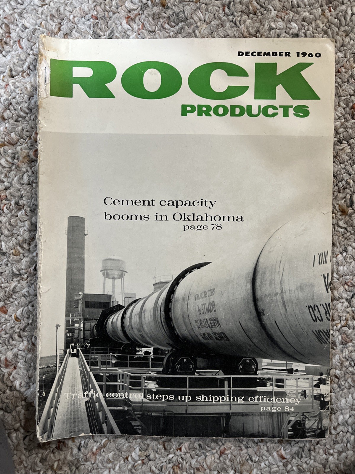 December 1960 ROCK PRODUCTS Magazine – 180 Pages!