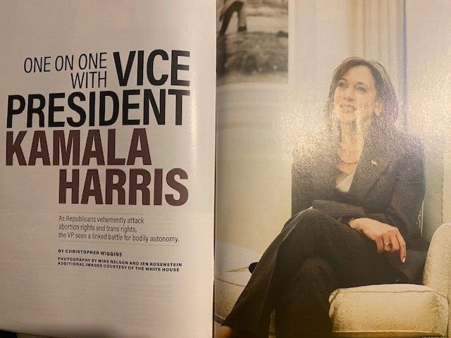 KAMALA HARRIS advocate LGBTQ lil gas x Bella Ramsey JOJO SIWA Noah schnapp
