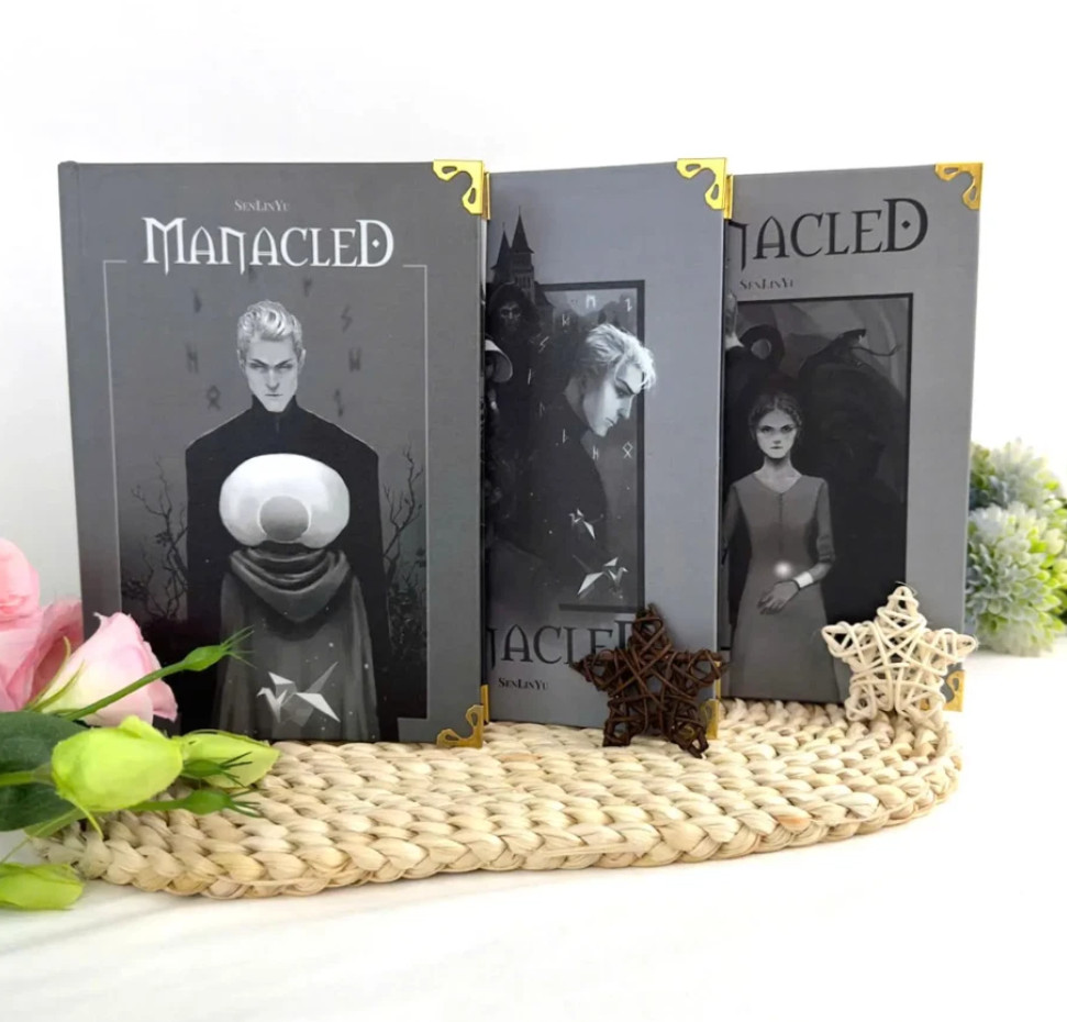 Manacled Book – Deluxe 3-Volume Edition with Illustrations – Complete Series. Ex