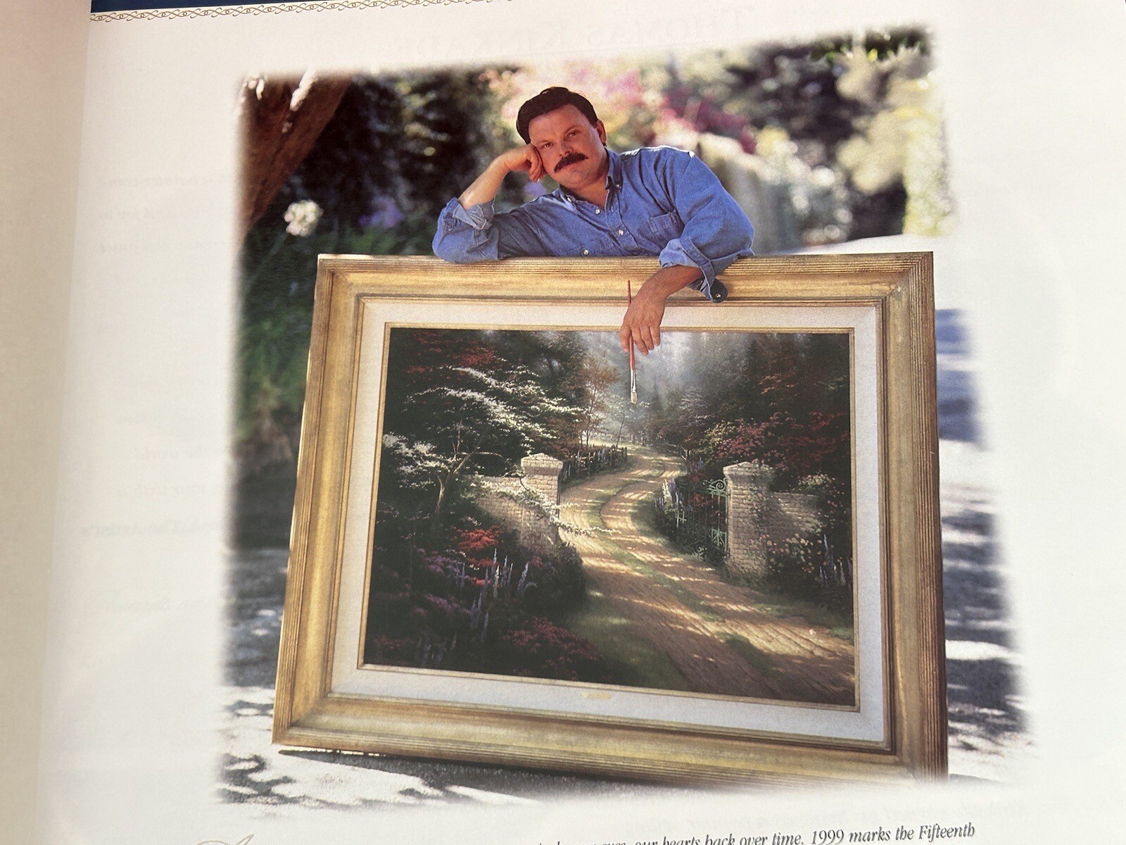 Thomas Kinkade Painter of Light 1999 Catalog 185+ Full Color Images 116 pages