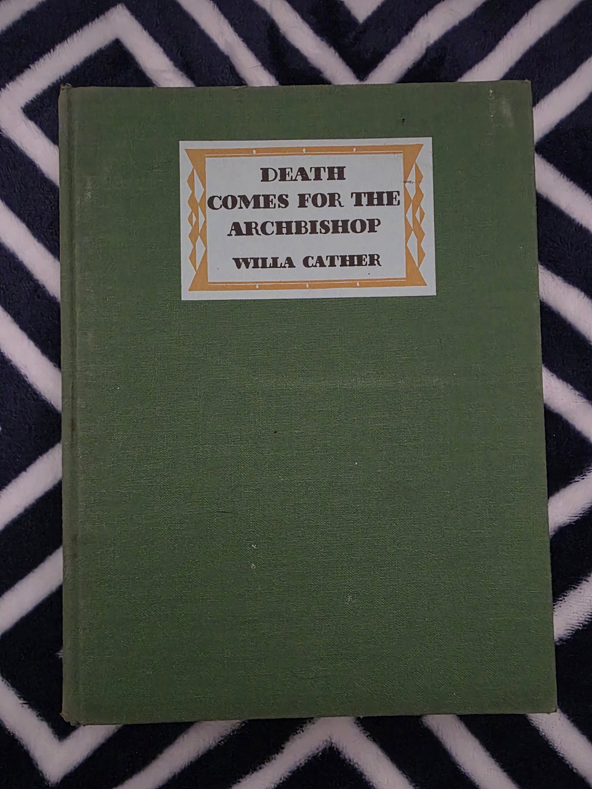 #10 Death Comes For The Archbishop, Willa Cather Vintage 1940 HC Alfred A Knopf