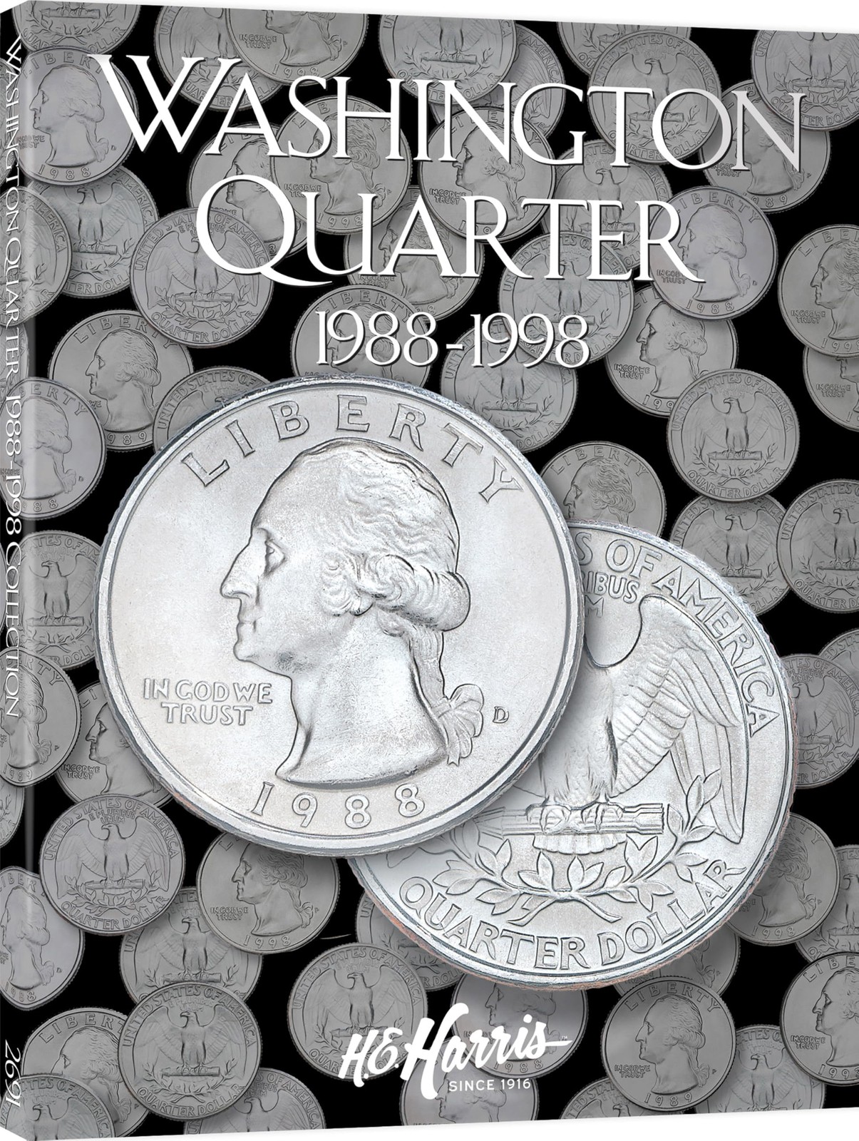 H.E. Harris® Coin Folder – Washington Quarters Collection #4: 1988-1998